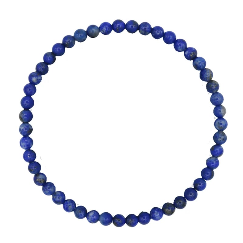 Bracelet Elévation : Lapis Lazuli en pierres naturelles de 4 mm