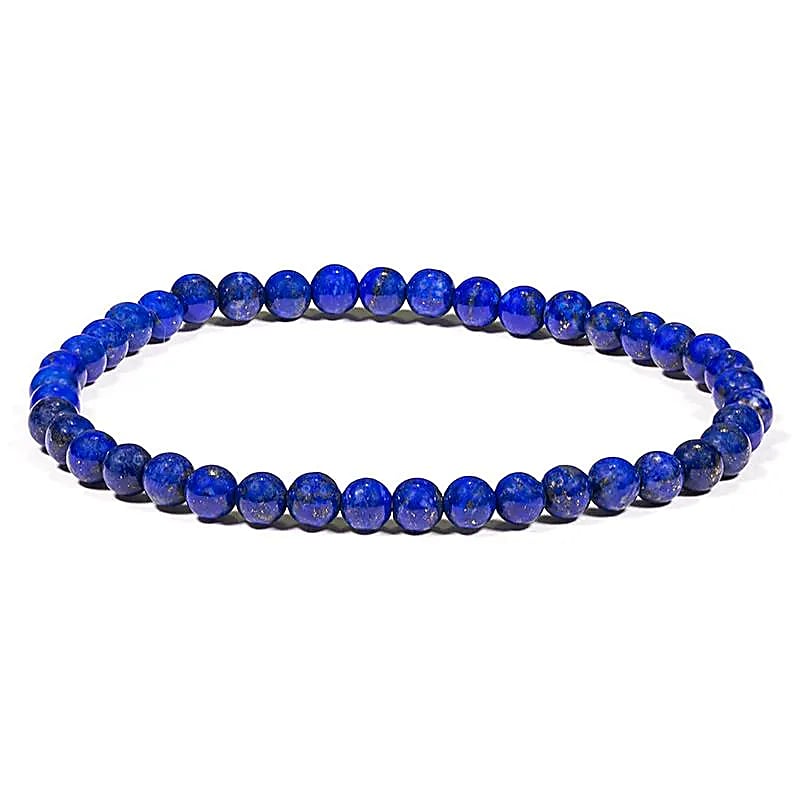 Bracelet Elévation : Lapis Lazuli en pierres naturelles de 4 mm