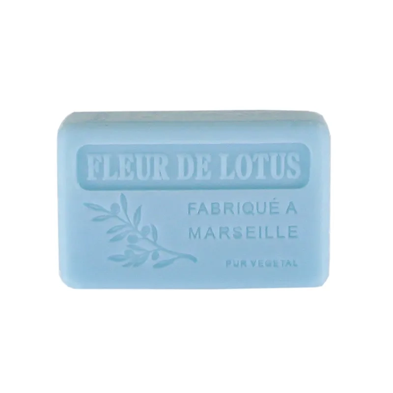 Savon de Provence enrichie au beurre de Karité BIO parfum fleur de lotus